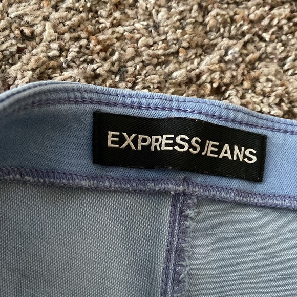 High-waisted Jean shorts - Picture 4 of 5